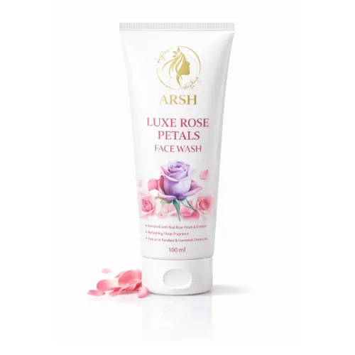 Luxe Rose Petals Face Wash